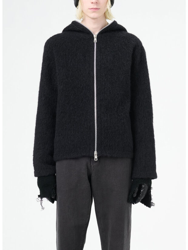 FELPA FULL ZIP HOOD, , large