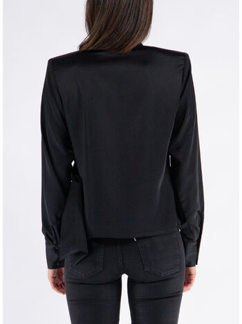 CAMICIA THE GIA DOUBLE, BLACK, small