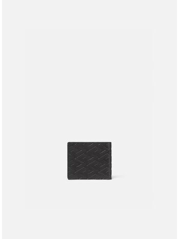 PORTAFOGLIO  GRECA PATTERN, 1B000 NERO, small