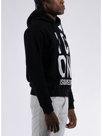 FELPA ICON DSQAURED COOL FIT, 900 BLACK, small