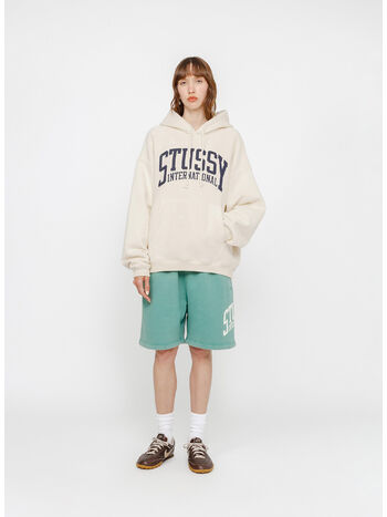 FELPA HOODIE INTL RELAXED UNISEX, IVORY, small
