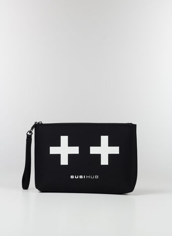 POCHETTE I'M THE HUB, BLACKWHITE, small