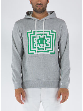 FELPA CON CAPPUCCIO, 1 T.GREY, small
