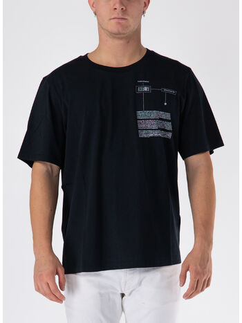 T-SHIRT NUMBERS-MOTIF, 900 BLACK, small
