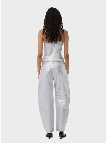 JEANS FOIL DENIM STARY, 151 BRIGHT WHITE, small