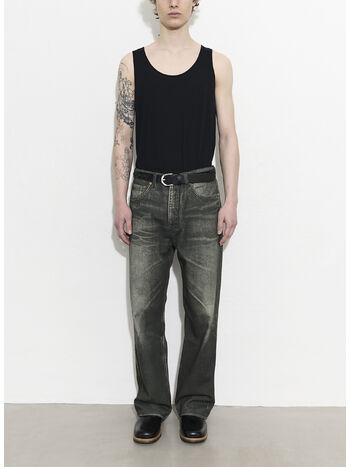 JEANS THIRD CUT, Digital Black Aurora Print, small