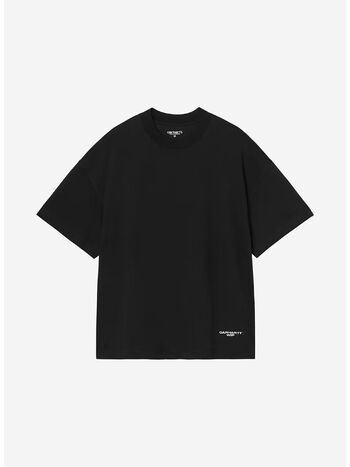 T-SHIRT CHAPTER SCRIPT, 0D2XX BLACK/WHITE, small