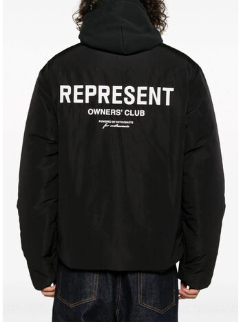 GIACCA REPRESENT OWNERS CLUB PUFFER, 01 BLACK, small