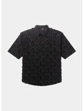 CAMICIA TROPHY SHIELD SHORTSLEEVE, BLACK, thumb