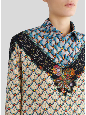CAMICIA CON STAMPA FLOREALE, 250, small