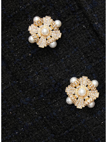 GIACCA  BOUCLE, BLACK, small