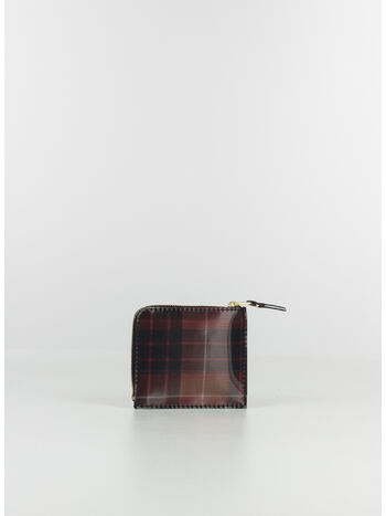 PORTAFOGLIO WALLET LENTICULAR TARTAN, RED/GREEN, small