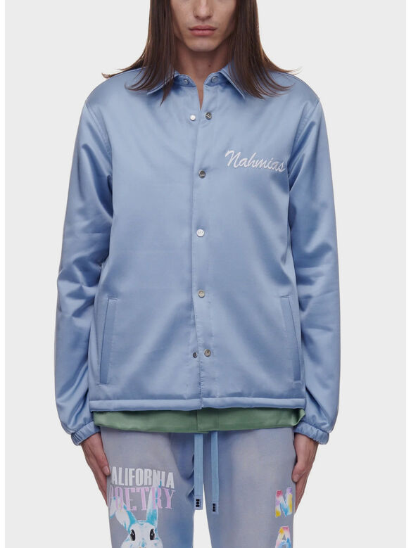 GIUBBOTTO MIRACLE ACADEMY SILK, 461 DUSTY BLUE, medium