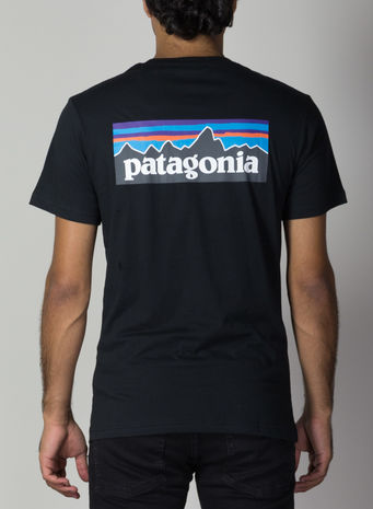 T-SHIRT P-6 LOGO ORGANIC T-S, BLK, small