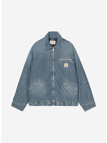 GIUBBOTTO OG DETROIT, 01B7 BLUE GRIND WASH, small