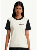 T-SHIRT MORNING, BLACK AND IVORY, thumb