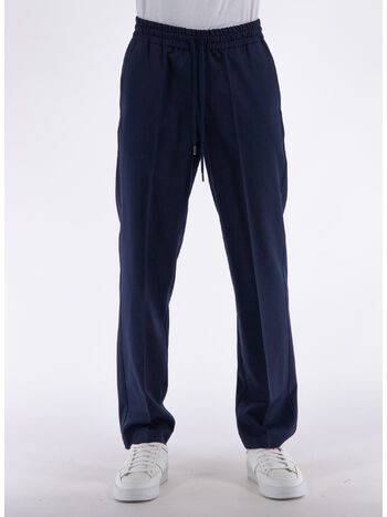 PANTALONE DROIT, NY NAVY, small