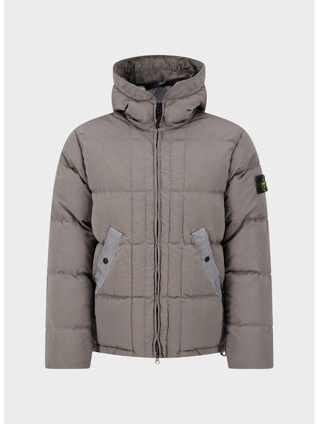 GIUBBOTTO METAL IN ECONYL, V0060 GREY, large