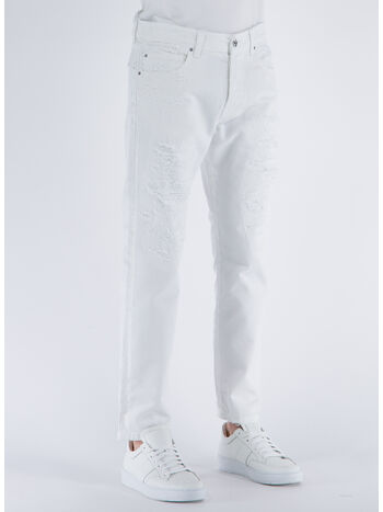 JEANS DSMR DESTROYED, W22 WHITE, small
