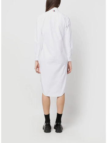 ABITO MIDI POINT COLLAR, 100 WHITE, small