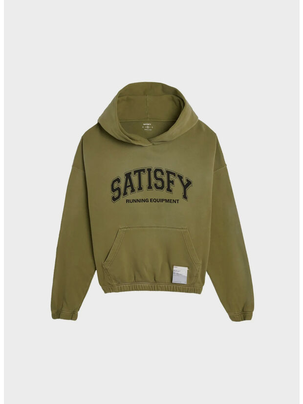 FELPA HOODIE SOFTCELL, SUN BLEACHED MILITARY OLIVE, large