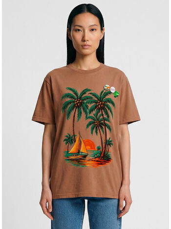 T-SHIRT TRUCKER COCO, YAM, small