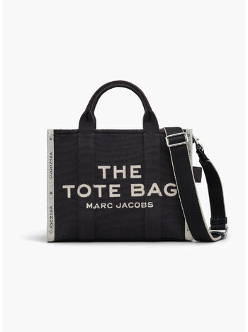 BORSA THE JACQUARD MEDIUM TOTE, 001 BLACK, small