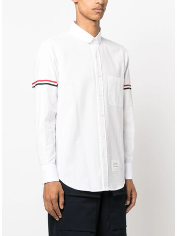 CAMICIA STRAIGHT FIT, 100 WHITE, small