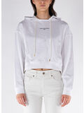 FELPA HOODIE CON LOGO, 9000 PURE WHITE, thumb