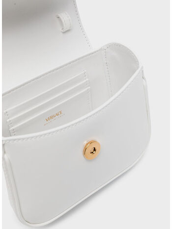 BORSA MINI TOP HANDLE CALF, 1W00V OPTICAL WHITE, small