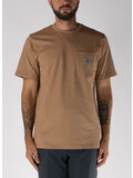 T-SHIRT S/S POCKET, 2FSXX PEANUT, thumb