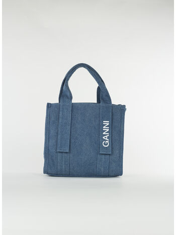 BORSA TECH SMALL TOTE, 630 DENIM, small