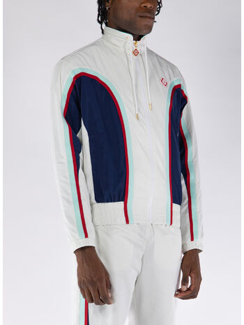 FELPA SIDE PANELLED, 01 WHITE, small