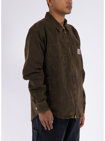 GIACCA GAREN, 1TS06 BLACK/DEEP H BROWN , small