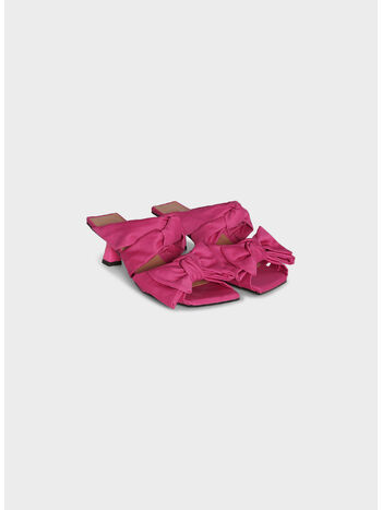 SCARPA SOFT KITTEN HEEL BOW, 487 LOVE POTION, small
