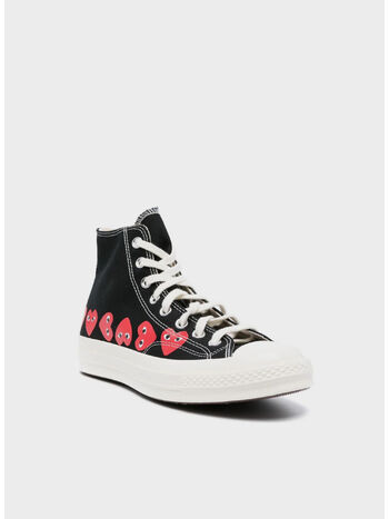 SCARPA MULTI HEART CHUCK TAYLOR 70 HIGH UNISEX, BLACK, small