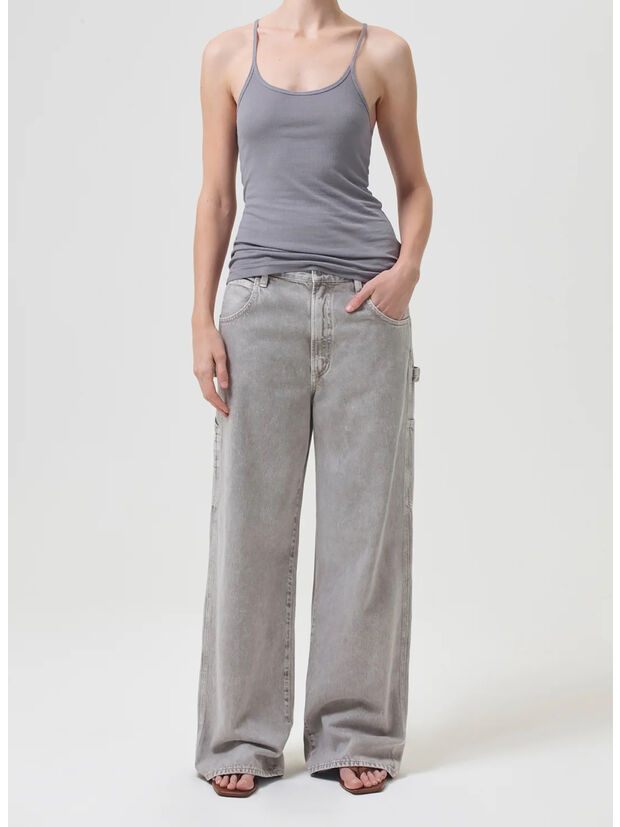 JEANS MAGDA CARPENTER IN DRAB, dra drab (dark khaki), large