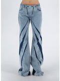 PANTALONE DARTED DENIM, INDIGO, thumb