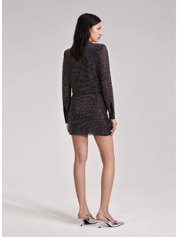 ABITO MINI RHINESTONE, BLACK, small