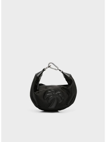 BORSA SATIN PALM, 1010 BLACK BLACK, small