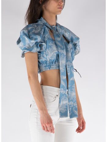 TOP FOOTBALL HEART, K203 BLUE CORAL, small