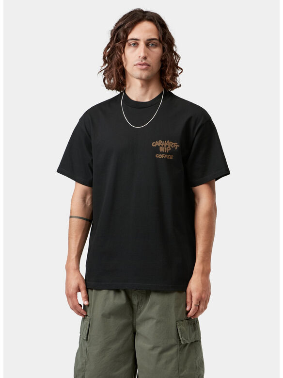 T-SHIRT COFFEE BREAK, 89XX BLACK, medium