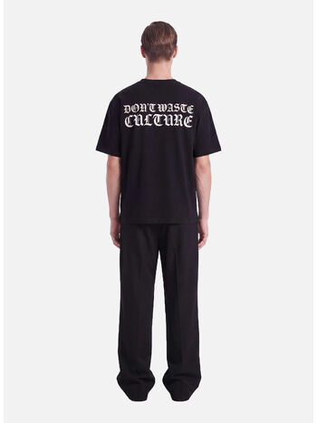 T-SHIRT YULA, BLACK, small
