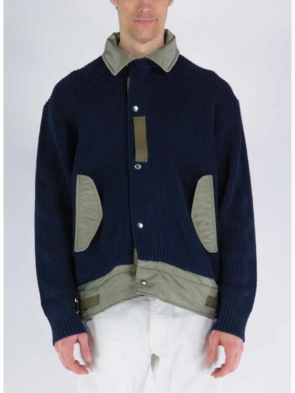 GIACCA KNIT, 201 NAVY, medium