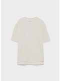 T-SHIRT MICRO LOGO, C0087 Jersey Dyed Ecru, thumb