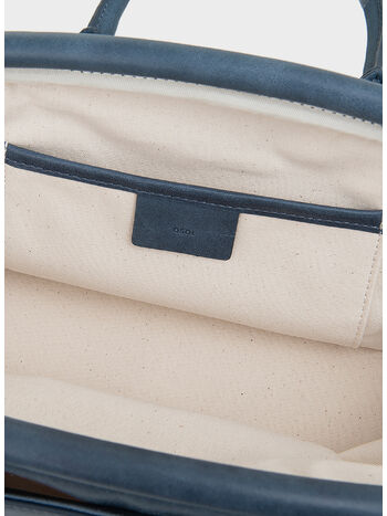BORSA SHELL BROT MINI, AGED BLUE, small