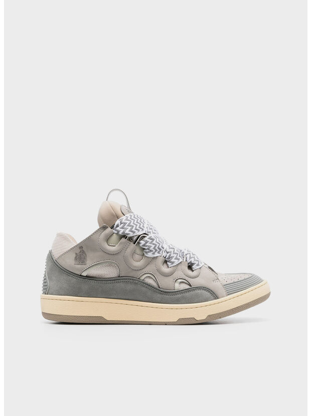 SCARPA CURB IN PELLE, 132 GREY 2, large