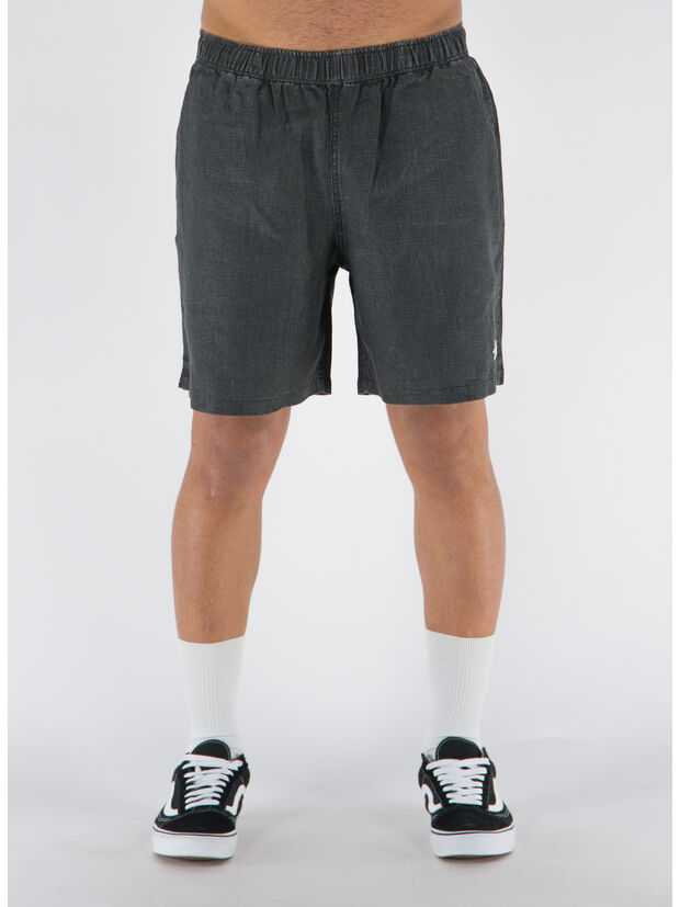 BERMUDA BOXY LINEN, BLACK, large