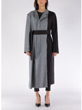 CAPPOTTO CHALK STRIPE, 314 GRAY BROWN, thumb