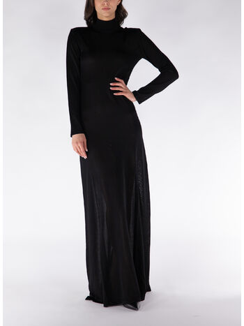 ABITO MIDI DA SERA CON RETRO APERTO, , small